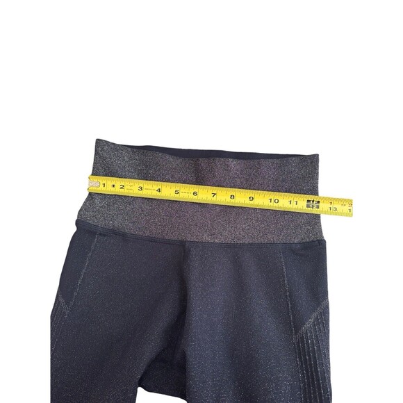 Athleta Twilight Tight Midnight Blue Sparkle Shimmer Leggings Women's Size Small - Picture 5 of 5